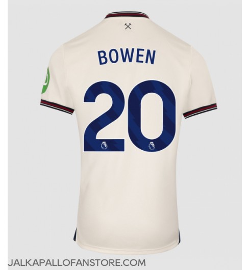 West Ham United Jarrod Bowen #20 Vieraspaita 2025-26 Lyhythihainen West Ham United Jarrod Bowen #20 Vieraspaita 2025-26 Lyhythihainen